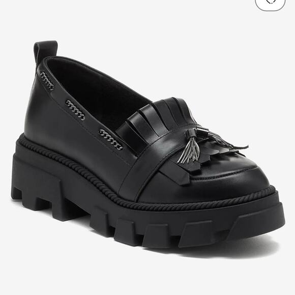 Kelsi Dagger Lug Sole Burke Loafer 8.5 $175 - Picture 1 of 10